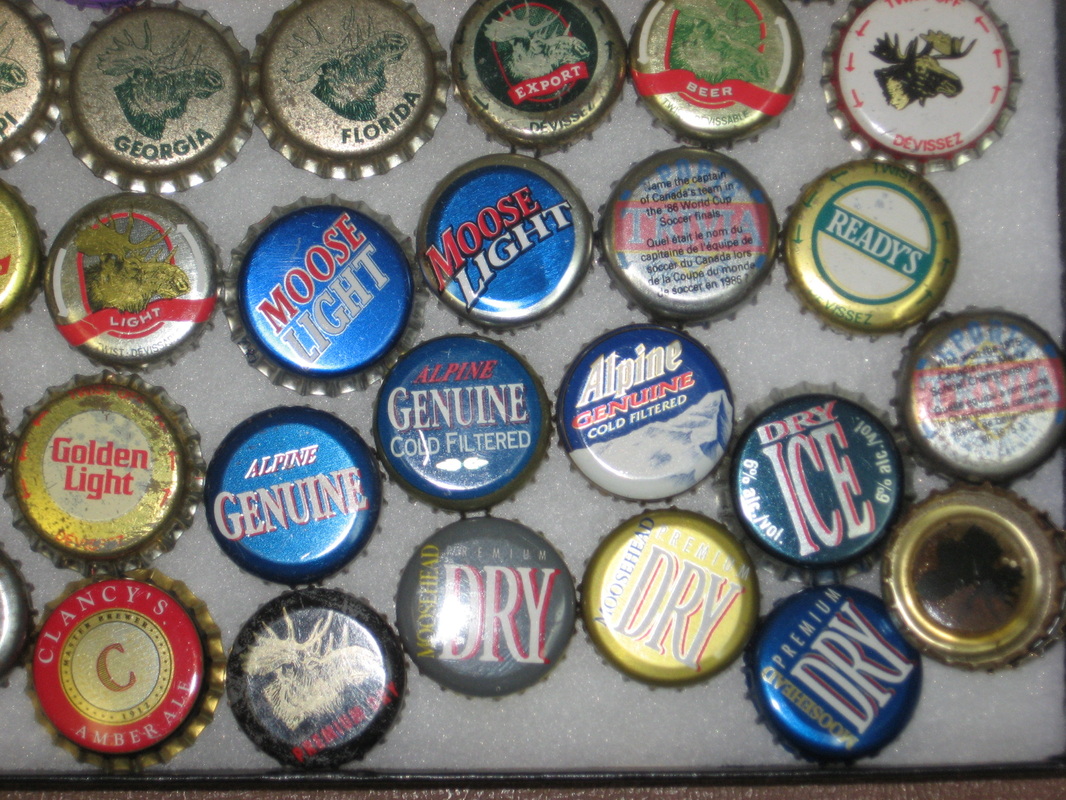 Miscellaneous - Mike's Moosehead beer bottles and cans collection